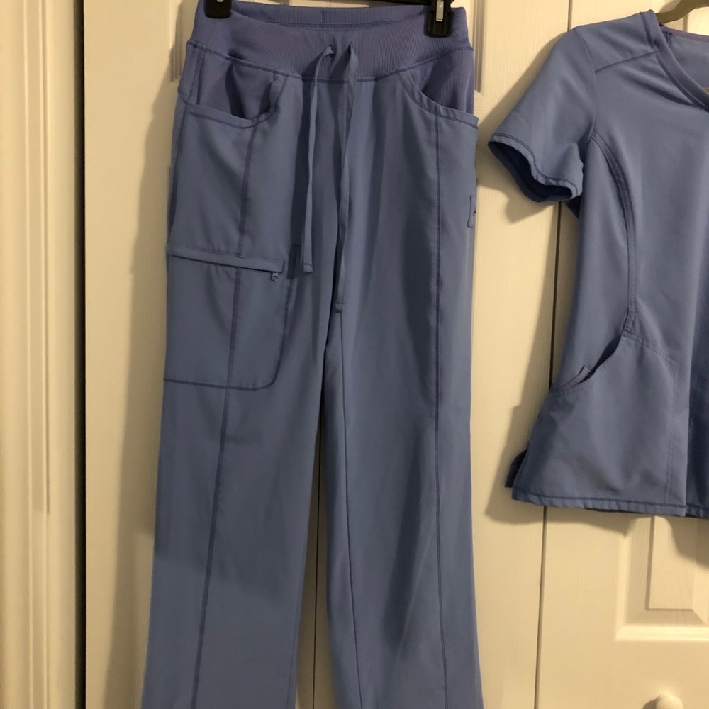 Cherokee Infinity ceil blue scrub bottoms